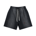 Sun Fade Distressed Shorts