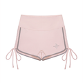 Color Block High Waisted Yoga Shorts